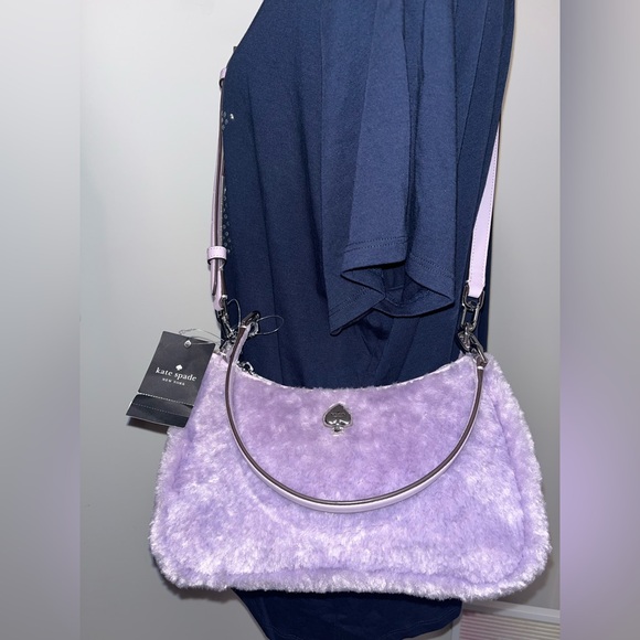kate spade Handbags - NWT Kate Spade Kayla Faux Fur Crossbody